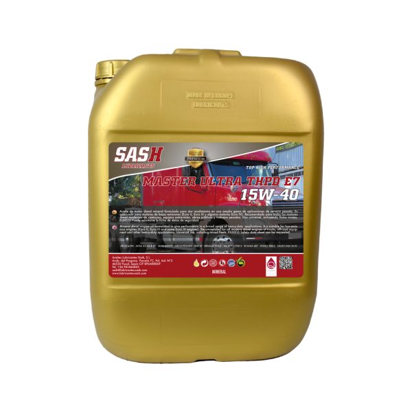 Lubricante 15w40 master ultra 20 L
