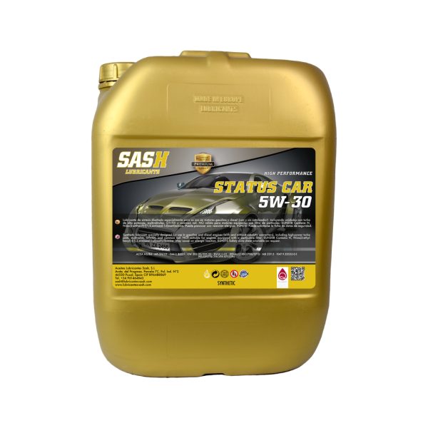 Lubricante motor 5W30 Status 20 L