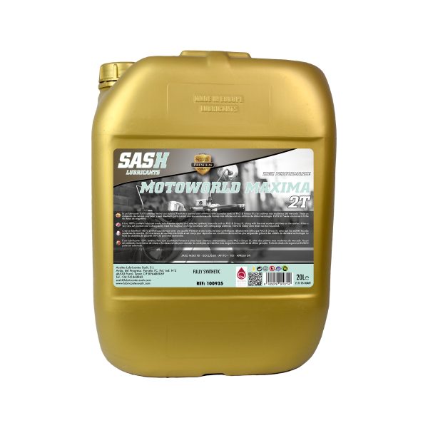 Lubricante moto 2T motoworld maxima 20 L