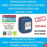 HIPOCLORITO SODICO 24 KG.