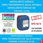 HIPOCLORITO SODICO 24 KG.