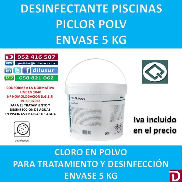 PICLOR POLV 5 KG.