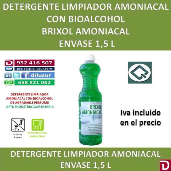 BRIXOL AMONIACAL 1,5 L