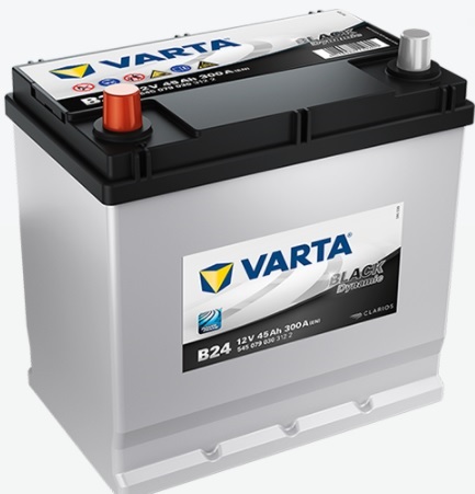 BATERIA COCHE VARTA 45 AH B24