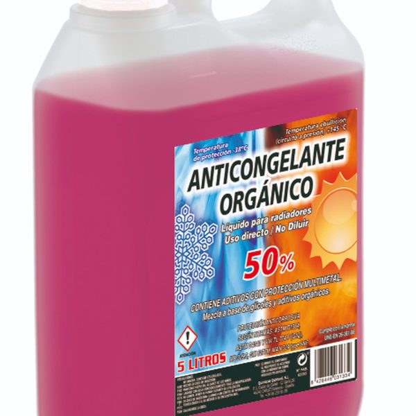 Anticongelante rosa 50% G12 5 L