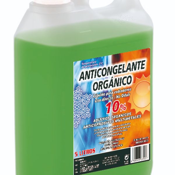 Anticongelante verde 10% 5 L