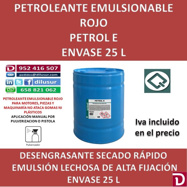 PETROL E 25 L