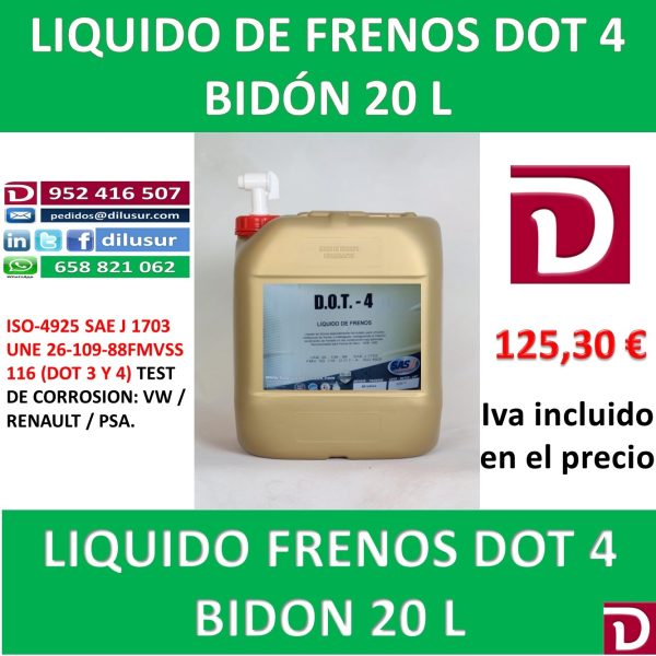DOT 4 20 L