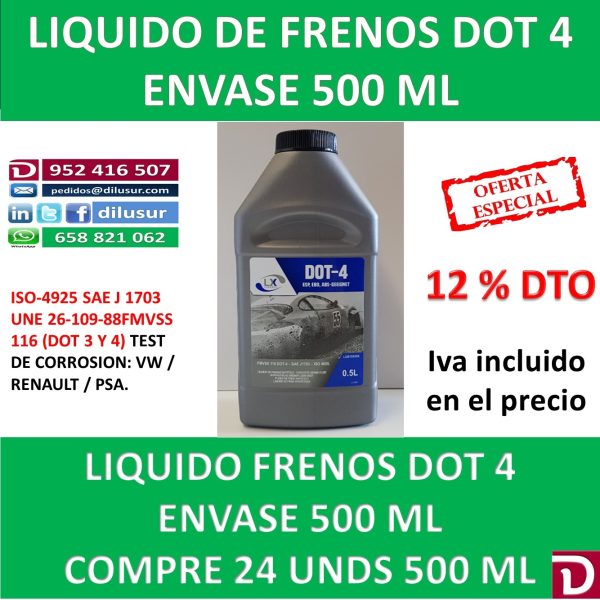 DOT 4 500 ML