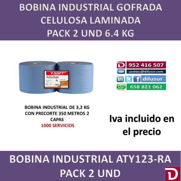 CELULOSA AZUL 2CP ( 2 UND)