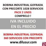 BOBINA CELULOSA RECICLADA 2 CP ( 2 UND )