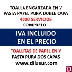 TOALLA ZIG ZAG PASTA 4000 SERVICIOS