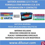 BATERIA FSTAR MARINA 74 AH