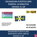 POXIPOL GRIS 14 ML