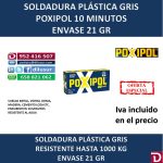 POXIPOL GRIS 14 ML