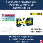 POXIPOL GRIS 108 GR