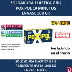 POXIPOL GRIS 108 GR