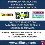 POXIPOL GRIS 108 GR