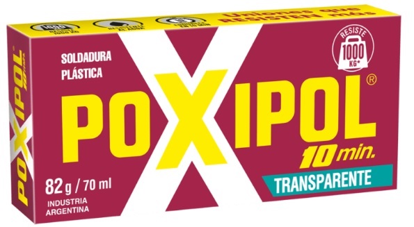 POXIPOL TRANSPARENTE 82 GR
