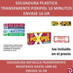 POXIPOL TRANSPARENTE 14 ML