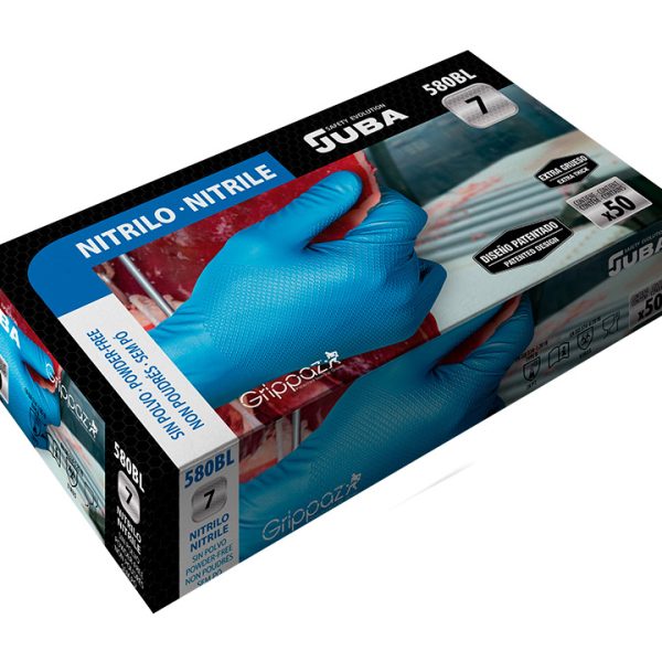 Guante nitrilo azul Gripazz T7-S 500 Und