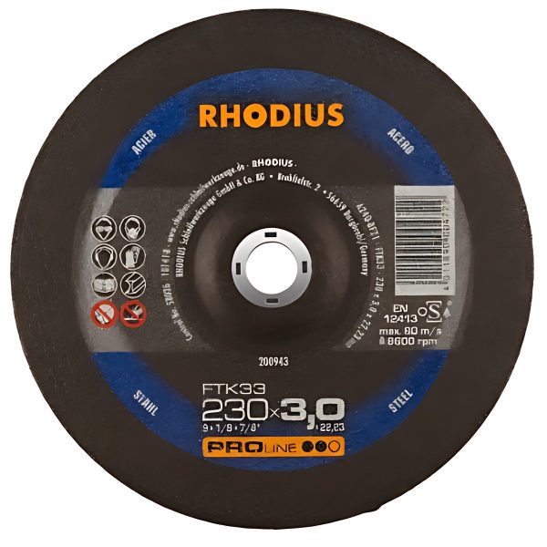 Disco de corte hierro 230 x 3 mm FTK33 25 und
