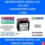 BATERIA MOTO 5 AH TTZ7S-BS TTZ7S-4