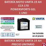 BATERIA MOTO 19AH 519901017