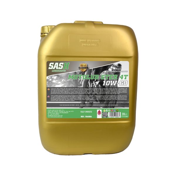 Lubricante moto 10w60 motolub Ster 20 L