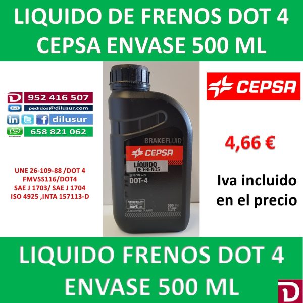 DOT 4 500 ML CEPSA