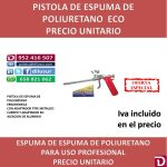PISTOLA ESPUMA POLIURETANO ECO