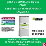 COLA CONTACTO GEL CT012 5 L