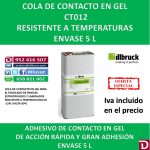 COLA CONTACTO GEL CT012 5 L