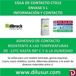 COLA CONTACTO GEL CT012 5 L
