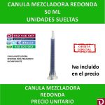 CANULA MEZCLADORA REDONA