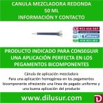 CANULA MEZCLADORA REDONA