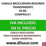 CANULA MEZCLADORA REDONA