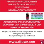 ADHESIVO BICOMPONENTE PLASTICO D87 50 ML