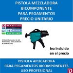 PISTOLA MEZCLADORA BICOMPONENTE