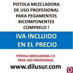 PISTOLA MEZCLADORA BICOMPONENTE