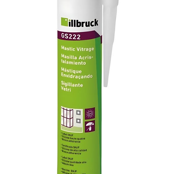 Silicona acética transparente GS220 20 und x 310 ml