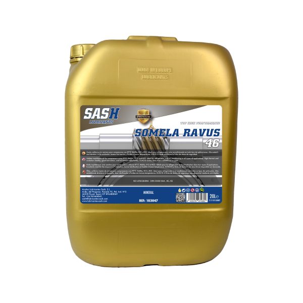 Aceite compresor frigorífico Iso 46 Ravus 20 L