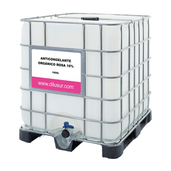 Anticongelante rosa 10% 1000 l