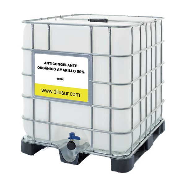 Anticongelante amarillo G12 50% 1000 l