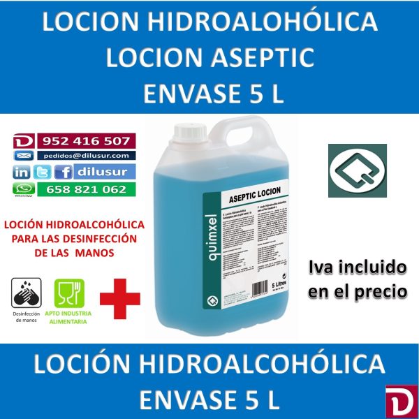 LOCION ASEPTIC 5 L