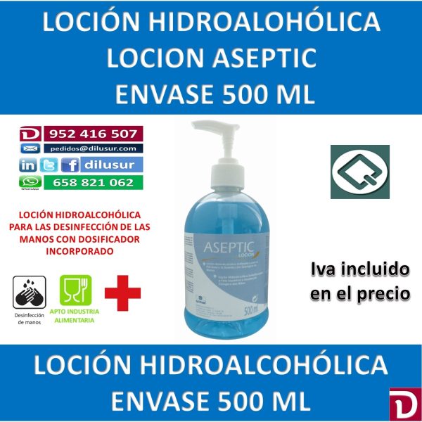 LOCION ASEPTIC 500 ML