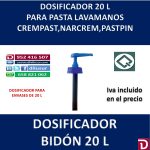 DOSIFICADOR 20 L