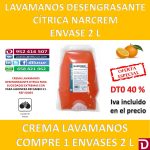 NARCREM BOLSA 2 L