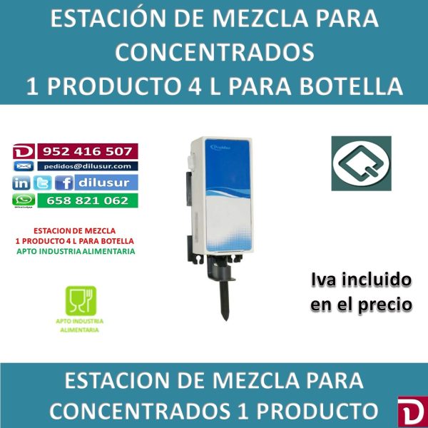 ESTACION MEZCLA 1 PROD 4 L BOTELLA