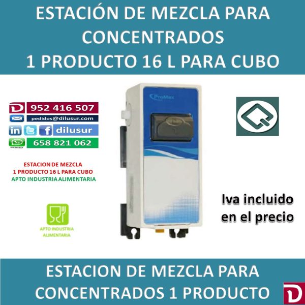ESTACION MEZCLA 1 PROD 16 L CUBO